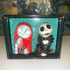 Disney’s The Nightmare Before Christmas Jack Sally Salt Pepper Shakers Halloween